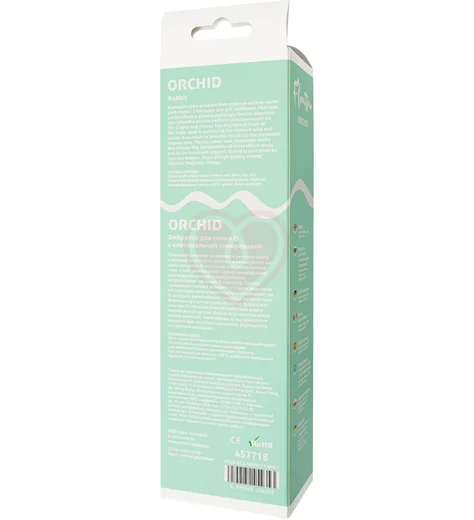 Вибратор-кролик со стимуляцией зоны G Flovetta Orchid мятно-розовый фото 8