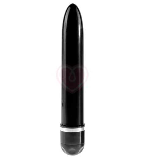 Вибратор King Cock Vibrating Stiffy 25 см коричневый фото 2