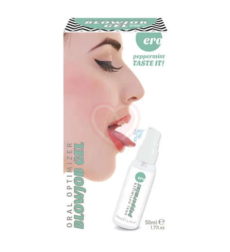 Лубрикант для орального секса с охлаждающим эффектом Ero Gel Optimizer Мята 50 мл фото 2