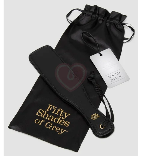 Шлепалка малая '50 оттенков серого' Bound to You фото 3
