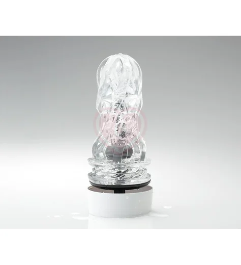 Мастурбатор с контролем вакуума Tenga Aero Cobalt Ring фото 3