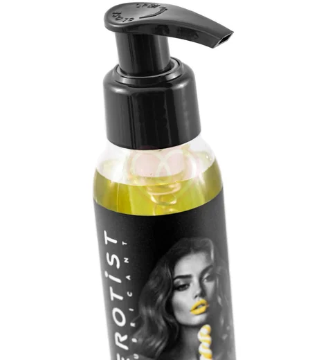 Разогревающее массажное масло Erotist Caramel Club ананас 100 мл фото 2