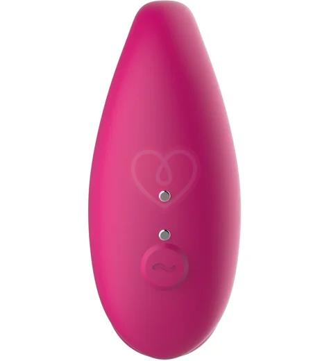Вибратор для пар Amovibe Twin с управлением через приложение розовый фото 2