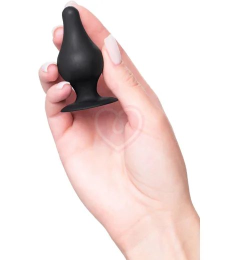 Анальная пробка в виде масти пики Erotist Spade Xs чёрная фото 3