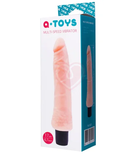 Реалистичный вибратор A-Toys Multi-Speed 17 см фото 2