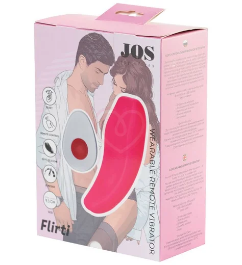 Вибратор для ношения JOS Flirti розовый фото 4