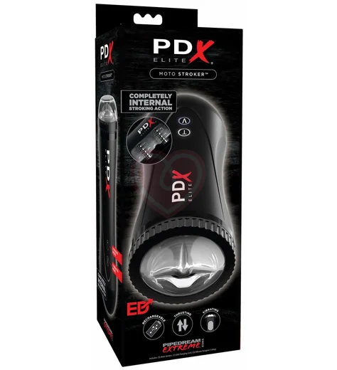 Автоматический мастурбатор-ротик PDX Elite Moto Stroker фото 3