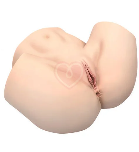 Мастурбатор полуторс с вагиной и попкой Naked Factory Scarlet телесный фото 2