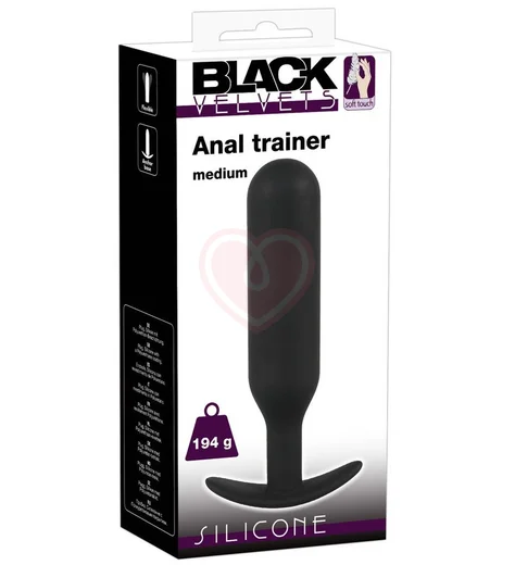 Утяжелённая анальная пробка Anal Trainer средняя фото 5