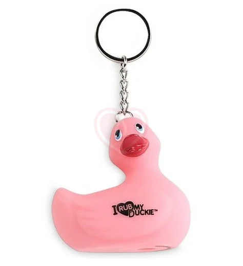 Брелок-уточка I Rub My Duckie розовый фото 2
