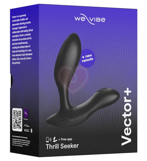 Вибростимулятор для простаты We-Vibe Vector+ чёрный фото 7