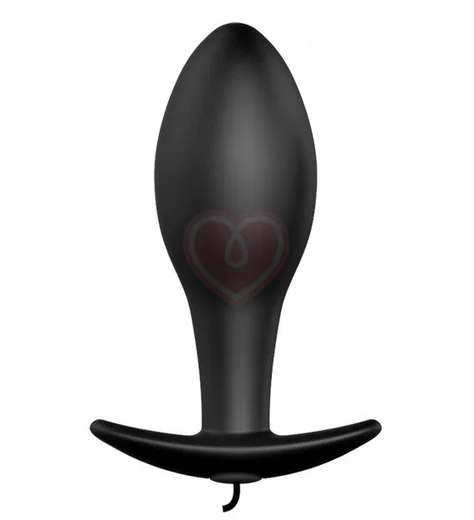 Анальная пробка с вибрацией и пультом Party Up Jason чёрная фото 1