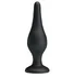 Анальная пробка с узким носиком Party Up Jeffrey чёрная фото 1