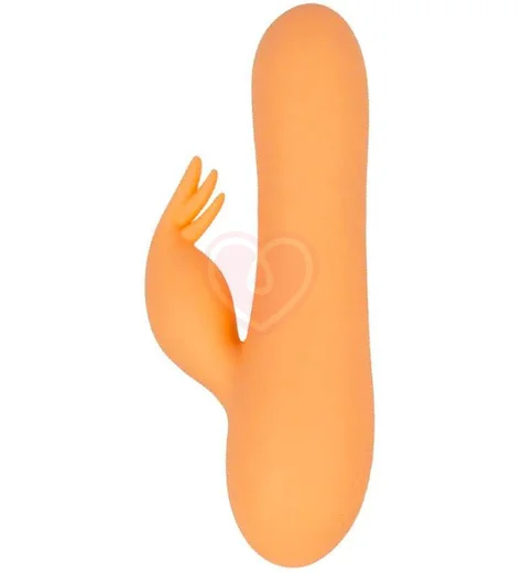 Вибратор-кролик S Pleasures Suni оранжевый фото 3