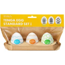 Набор из 3 мастурбаторов Tenga Egg Standard Set 1 белый