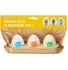 Набор из 3 мастурбаторов Tenga Egg Standard Set 1 белый фото 1