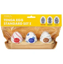 Набор из 3 мастурбаторов Tenga Egg Standard Set 2 белый