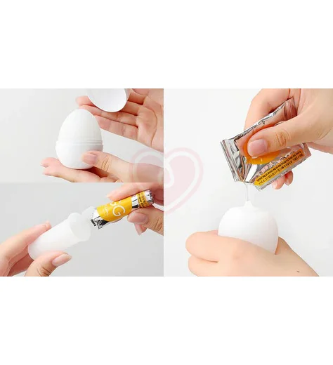 Набор из 3 мастурбаторов Tenga Egg Standard Set 2 белый фото 2