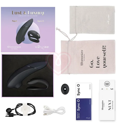 Набор Lust Luxury Womanizer Next And We-Vibe Sync O чёрный фото 3