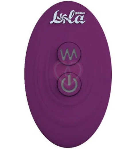 Анальная пробка с вибрацией и пультом Lola Games Spice it Up Charm фиолетовая фото 2