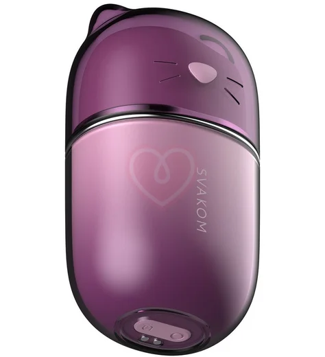 Вакуумный вибростимулятор клитора с имитацией куннилингуса Klitty Svakom лавандовый фото 6