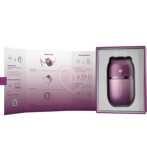 Вакуумный вибростимулятор клитора с имитацией куннилингуса Klitty Svakom лавандовый фото 12