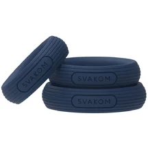 Набор из 3 эрекционных колец Triooo Svakom чёрный