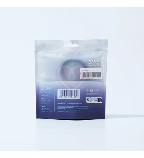 Набор из 3 эрекционных колец Triooo Svakom чёрный фото 10