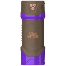 Интерактивный вибромастурбатор с всасыванием и сжатием Masturs Steam Mistress Misty коричневый