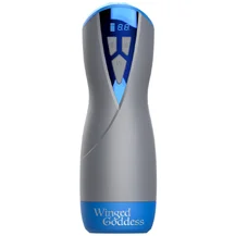 Интерактивный вибромастурбатор с всасыванием Masturs Winged Goddess Eloa серый