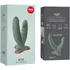 Двойной фаллоимитатор Fun Factory Ryde Grinding Double Dildo оливковый фото 4