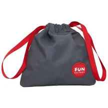 Сумка Fun Factory Toy Bag для хранения игрушек размер S 14х14 см тёмно-серая