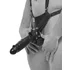 Фаллопротез с ремнями Hollow Strap-On Suspender System 25 см чёрный фото 2