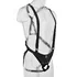 Фаллопротез с ремнями Hollow Strap-On Suspender System 25 см чёрный фото 4