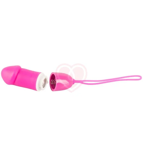 Минивибратор с дистанционным управлением Sweet Smile Bullet розовый фото 3