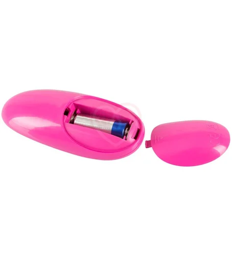 Минивибратор с дистанционным управлением Sweet Smile Bullet розовый фото 4
