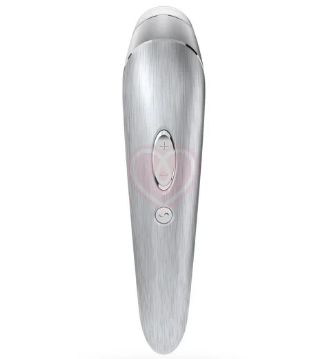 Металлический вакуумный стимулятор Satisfyer Aluminium High Fashion фото 4