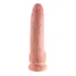 Фаллоимитатор на присоске с мошонкой King Cock with Balls 23 см телесный фото 5