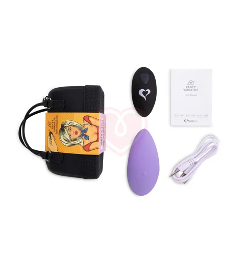 Минивибратор для ношения с пультом управления Panty Vibe Remote Controlled фиолетовый фото 2