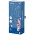 Вибратор с клиторальным стимулятором Satisfyer Hug Me розовый фото 5