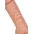 Реалистичный фаллоимитатор на присоске и с мошонкой RealStick Nude Lorn телесный фото 3