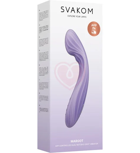 Интерактивный вибратор Svakom Margot лавандовый фото 11