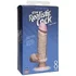 Реалистичный вибратор на присоске Realistic Cocks 20 см телесный фото 2