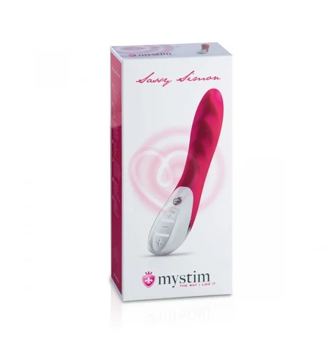 Вибратор Mystim Sassy Simon розовый фото 5