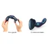 Фаллоимитатор Strap-On-Me Dildo Plug Snaky размер M 15,3 см синий фото 3