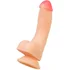 Реалистичный фаллоимитатор на присоске с мошонкой RealStick Nude Nash телесный фото 8