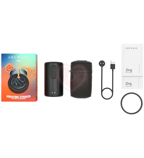 Мужской вибромастурбатор ARCwave Zing чёрный фото 3