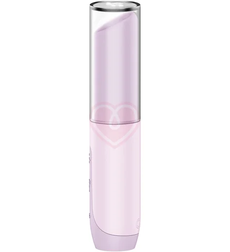 Вакуумно-волновой клиторальный стимулятор помада Satisfyer Secret Kiss сиреневый фото 3