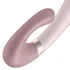 Вибратор Satisfyer Heat Wave с клиторальным стимулятором и нагревом пыльно-розовый фото 3