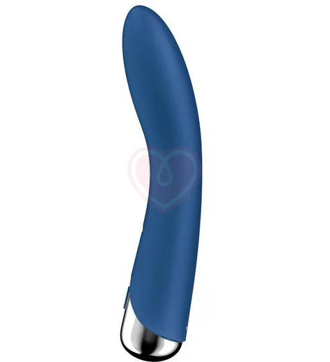 Вибратор с ротацией Satisfyer Spinning Vibe 1 синий фото 6